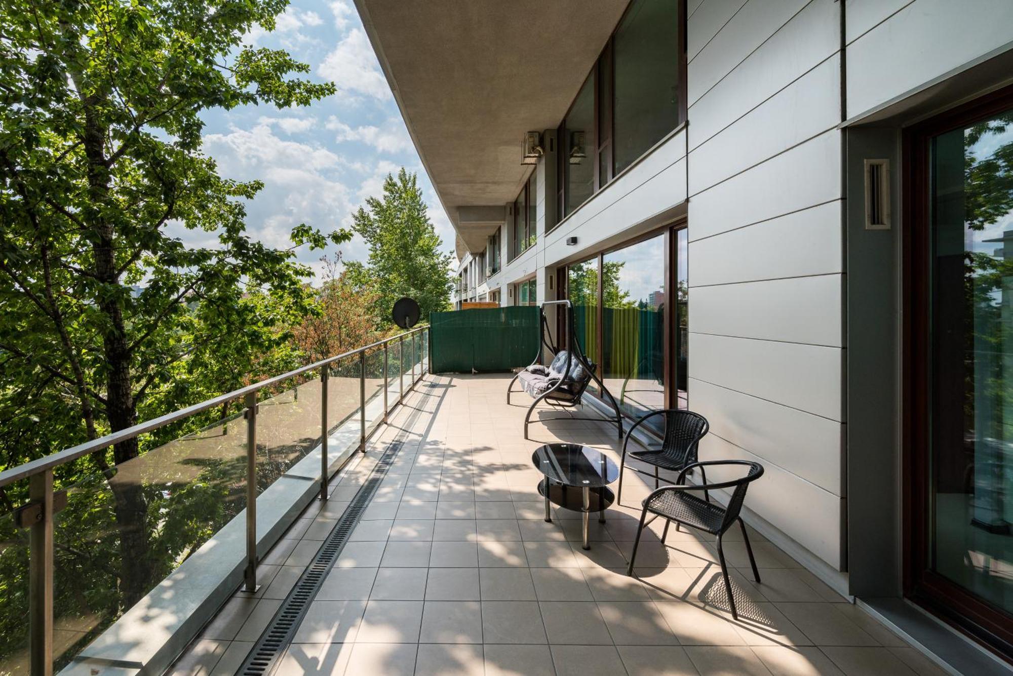 Ochota Deluxe Apartment Warschau Buitenkant foto