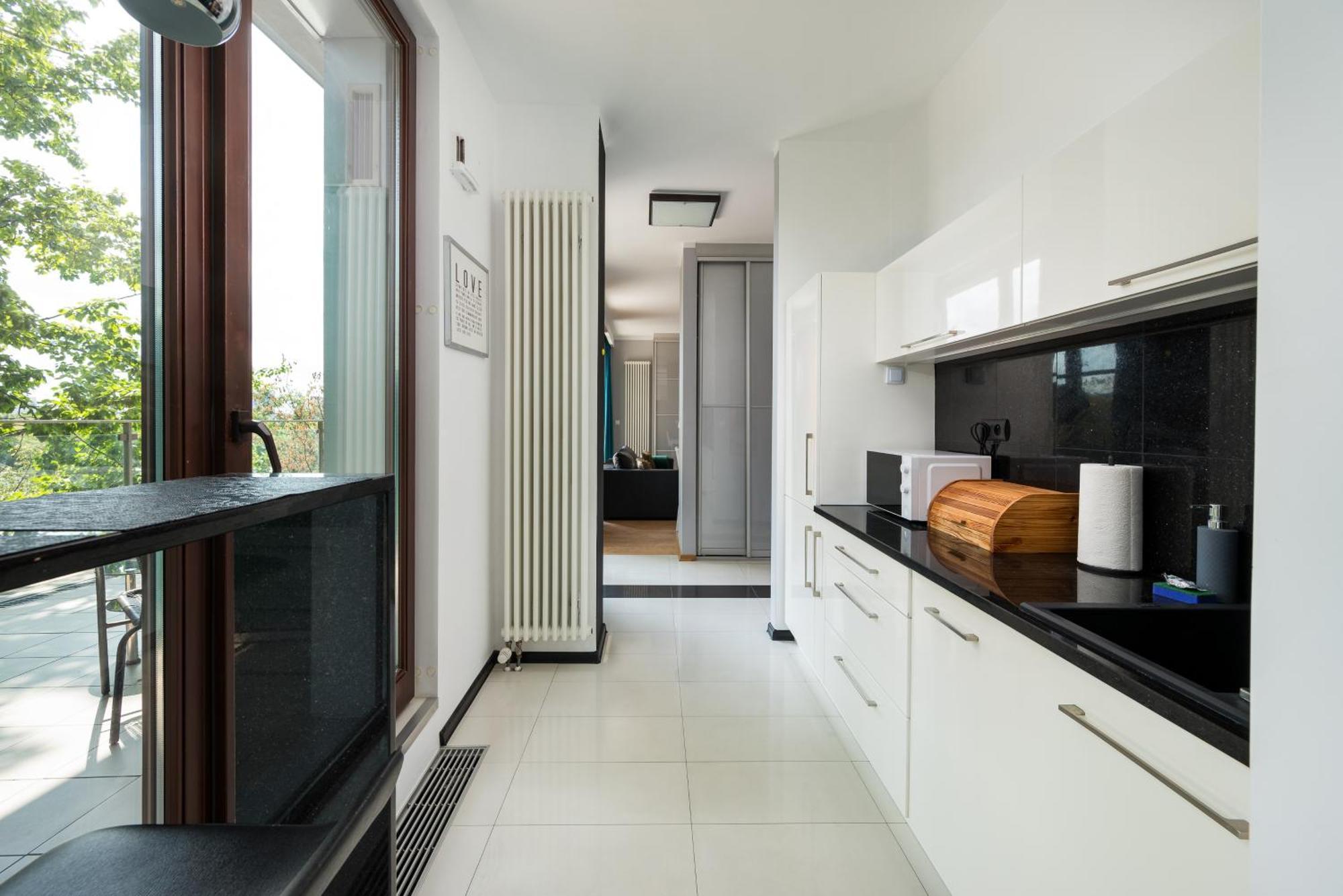Ochota Deluxe Apartment Warschau Buitenkant foto